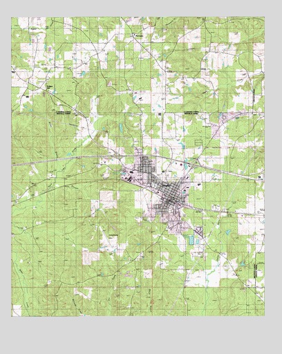 Arcadia, LA USGS Topographic Map