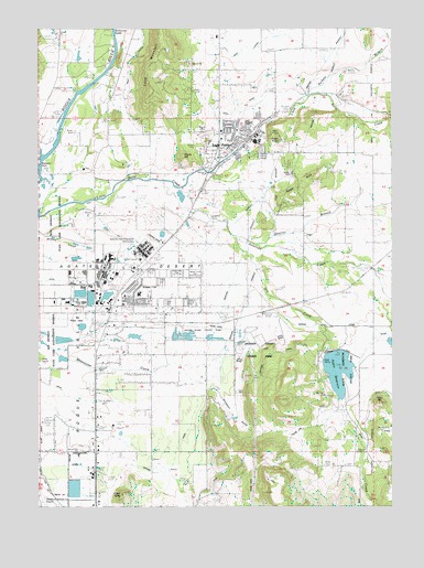 Eagle Point, OR USGS Topographic Map