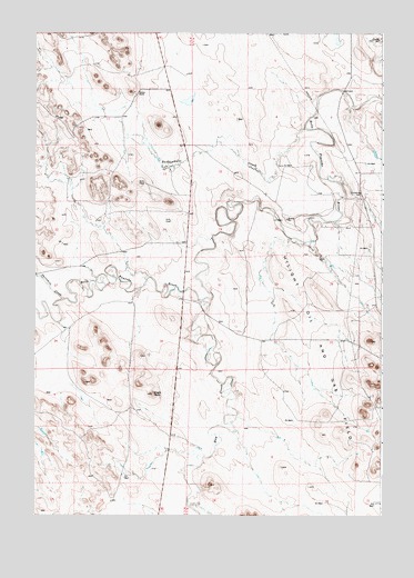 Eagle Rock, WY USGS Topographic Map