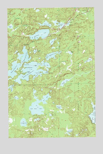 Eagles Nest, MN USGS Topographic Map