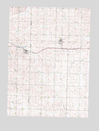 Arcadia, IA USGS Topographic Map