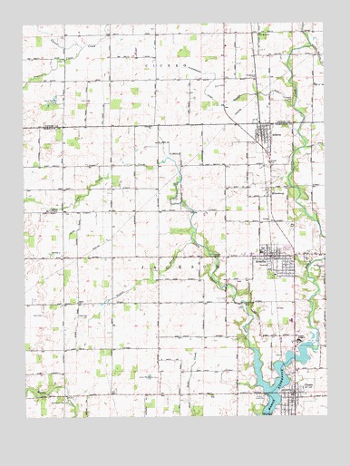Arcadia, IN USGS Topographic Map