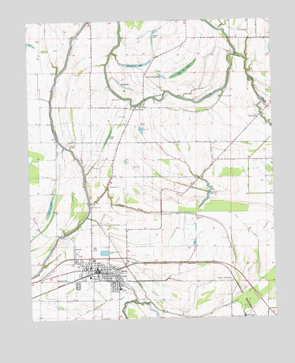 Earle, AR USGS Topographic Map