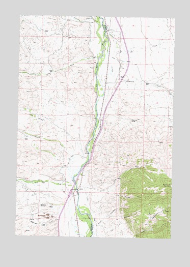Earls Gulch, MT USGS Topographic Map
