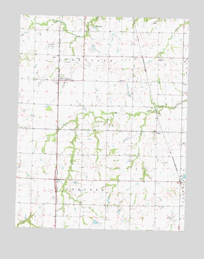 Earlton, KS USGS Topographic Map