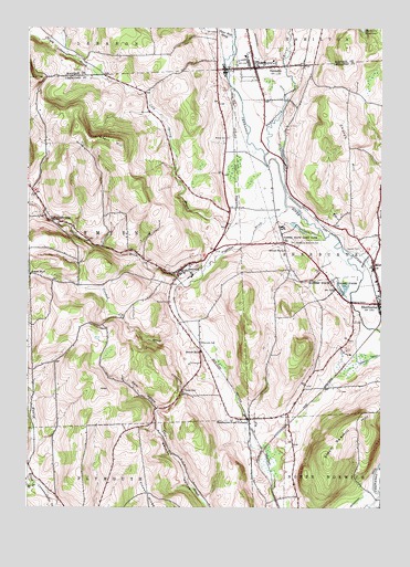 Earlville, NY USGS Topographic Map