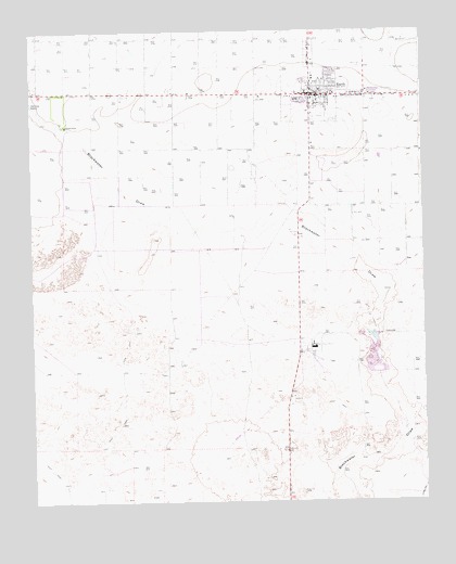 Earth, TX USGS Topographic Map