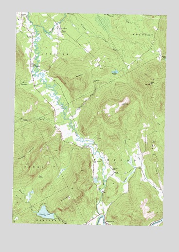 East Andover, ME USGS Topographic Map