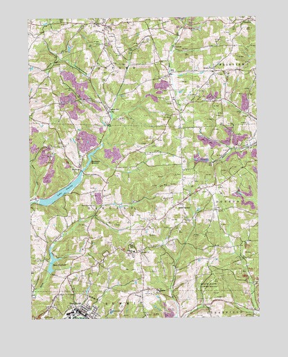 East Butler, PA USGS Topographic Map