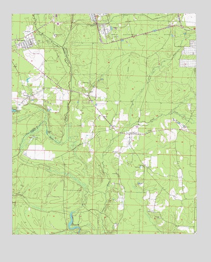 East Camden, AR USGS Topographic Map