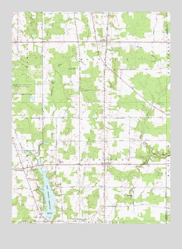 East Claridon, OH USGS Topographic Map
