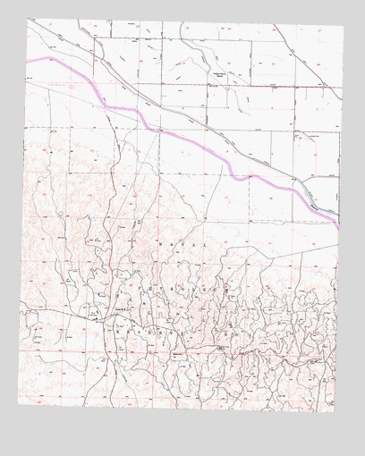 East Elk Hills, CA USGS Topographic Map