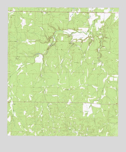 East Elm Creek, TX USGS Topographic Map