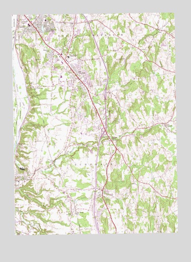 East Greenbush, NY USGS Topographic Map
