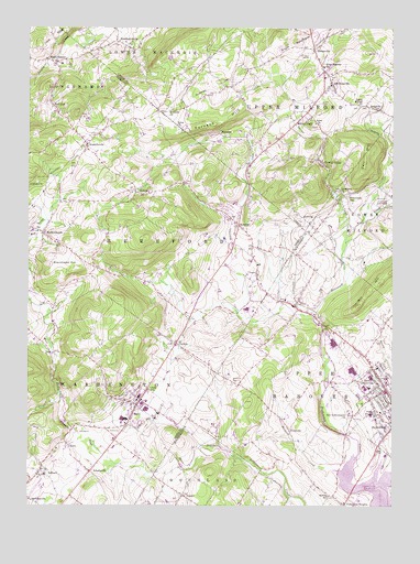 East Greenville, PA USGS Topographic Map