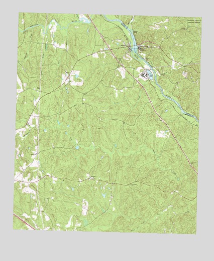 East Juliette, GA USGS Topographic Map