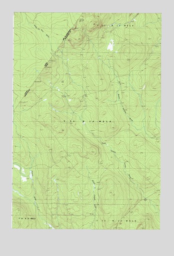 East Lake SE, ME USGS Topographic Map