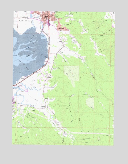 Arcata South, CA USGS Topographic Map