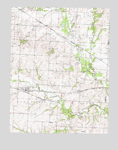 East Lynne, MO USGS Topographic Map