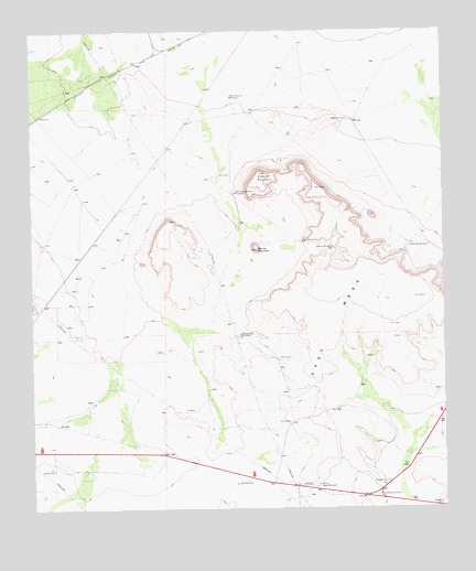 East Mesa, TX USGS Topographic Map