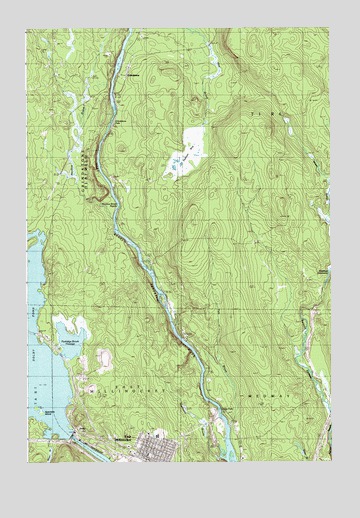 East Millinocket, ME USGS Topographic Map