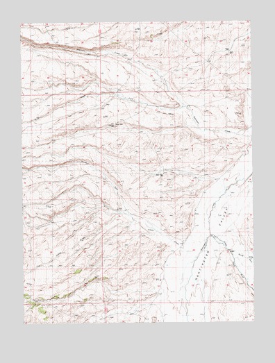 East of Bailey Mountain, NV USGS Topographic Map