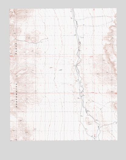 East of Deadman Pass, CA USGS Topographic Map
