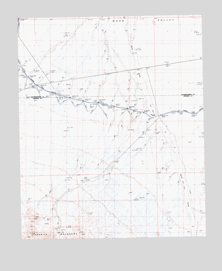East of Granite Pass, CA USGS Topographic Map