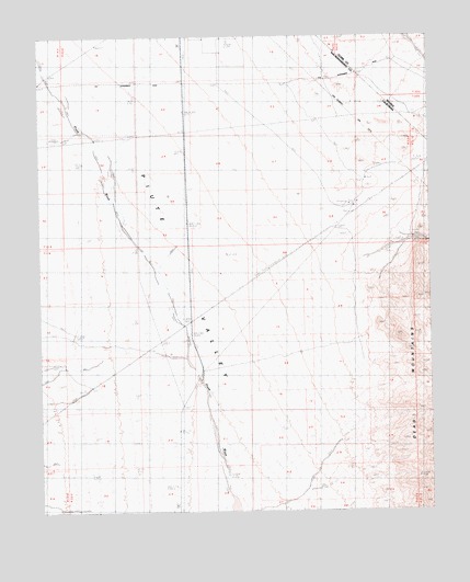 East of Homer Mountain, CA USGS Topographic Map
