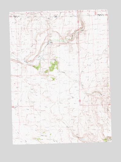 East of Jackpot, NV USGS Topographic Map