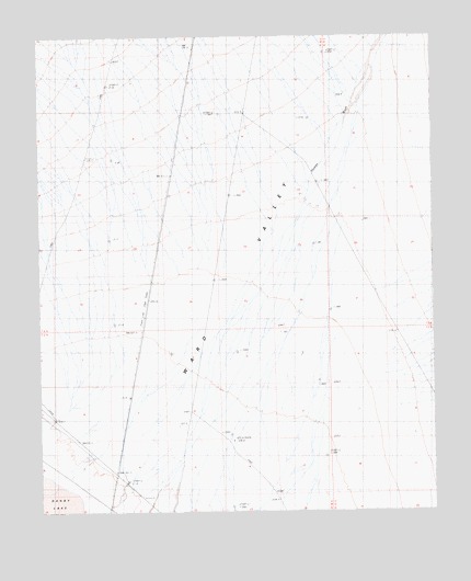 East of Milligan, CA USGS Topographic Map