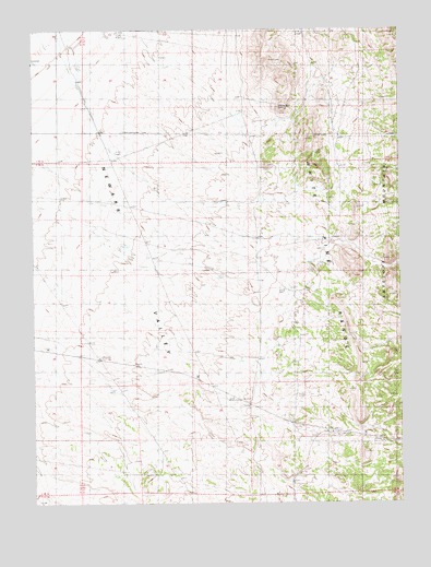 East of Pancake Summit, NV USGS Topographic Map
