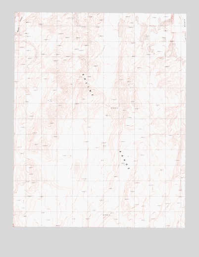 East of Waucoba Spring, CA USGS Topographic Map