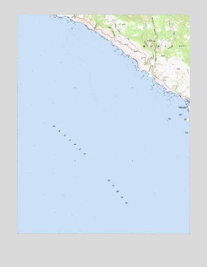 Arched Rock, CA USGS Topographic Map
