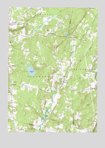 East Pittston, ME USGS Topographic Map