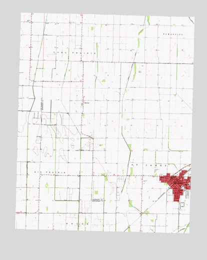East Prairie, MO USGS Topographic Map
