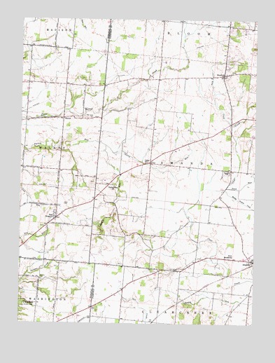 East Ringgold, OH USGS Topographic Map