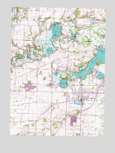 East Troy, WI USGS Topographic Map