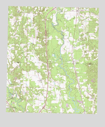 Eastabuchie, MS USGS Topographic Map