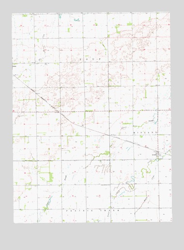 Archer, NE USGS Topographic Map