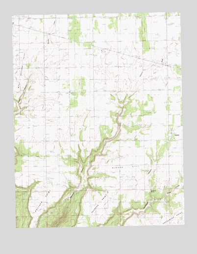 Eastland, UT USGS Topographic Map