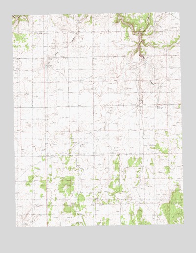 Eastland NW, UT USGS Topographic Map