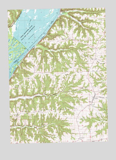 Eastman, WI USGS Topographic Map