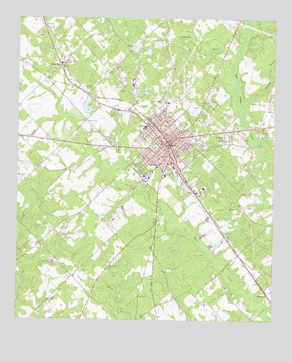 Eastman, GA USGS Topographic Map