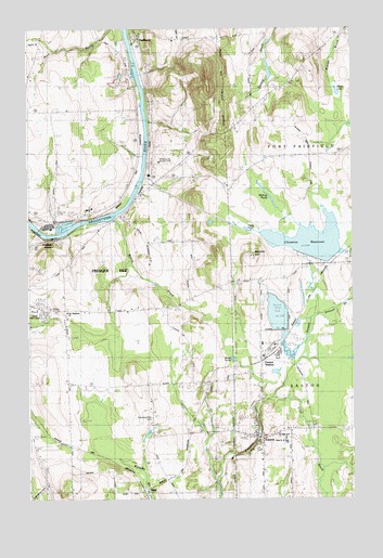 Easton, ME USGS Topographic Map