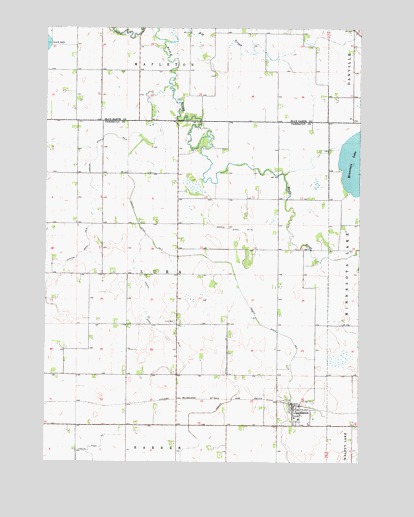 Easton, MN USGS Topographic Map