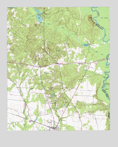 Eastover, SC USGS Topographic Map