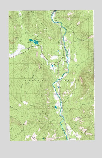 Eastport, ID USGS Topographic Map