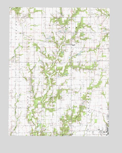 Porterville, IL USGS Topographic Map