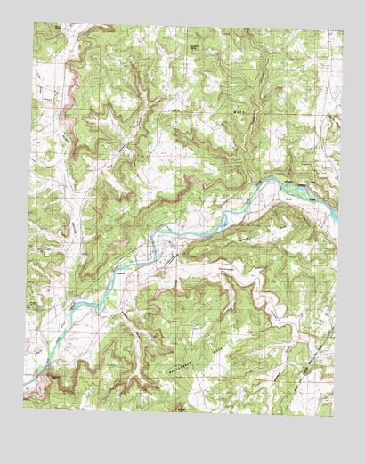 Archuleta, NM USGS Topographic Map